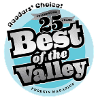 Best of the Valley award badge from Phoenix Magazine