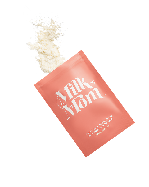Milk by Mom freeze-dried breast milk pouch with powdered breast milk
